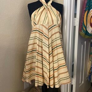 Zara Dress  XXL multi color linen dress 💥WEEKEND SALE!